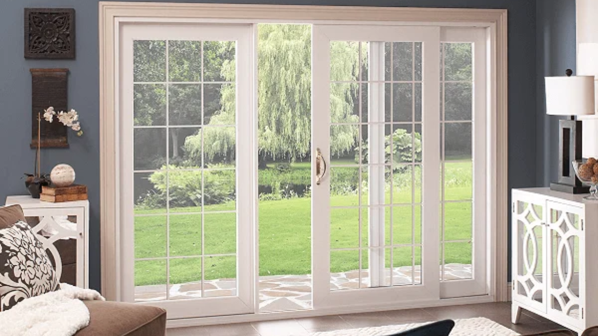 Brick Home With Endure Series Patio Door