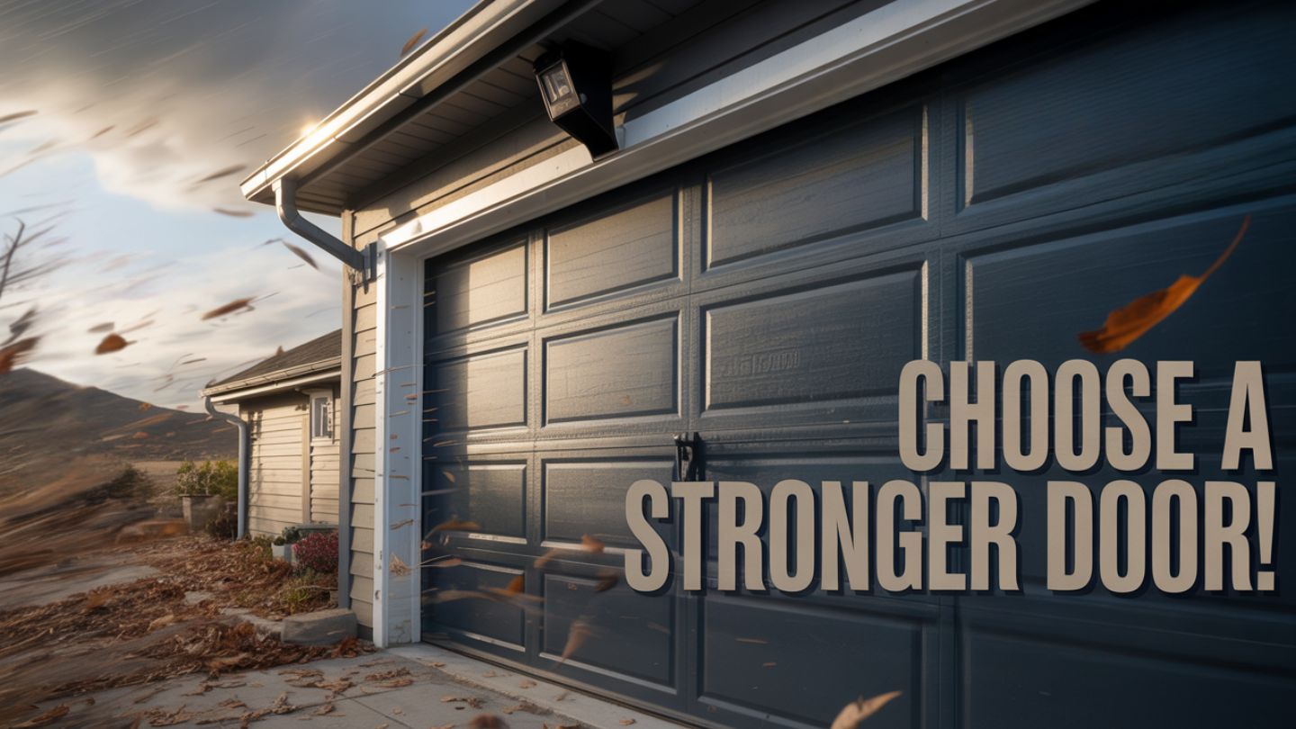 How to Choose a Wind-Resistant Reinforced Garage Door?