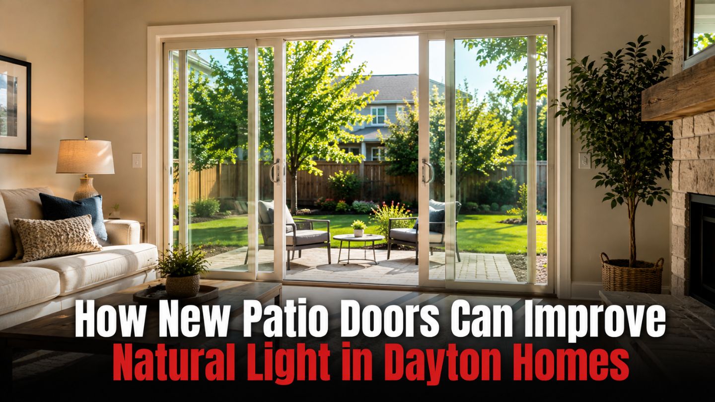 How New Patio Doors Can Improve Natural Light in Dayton Homes
