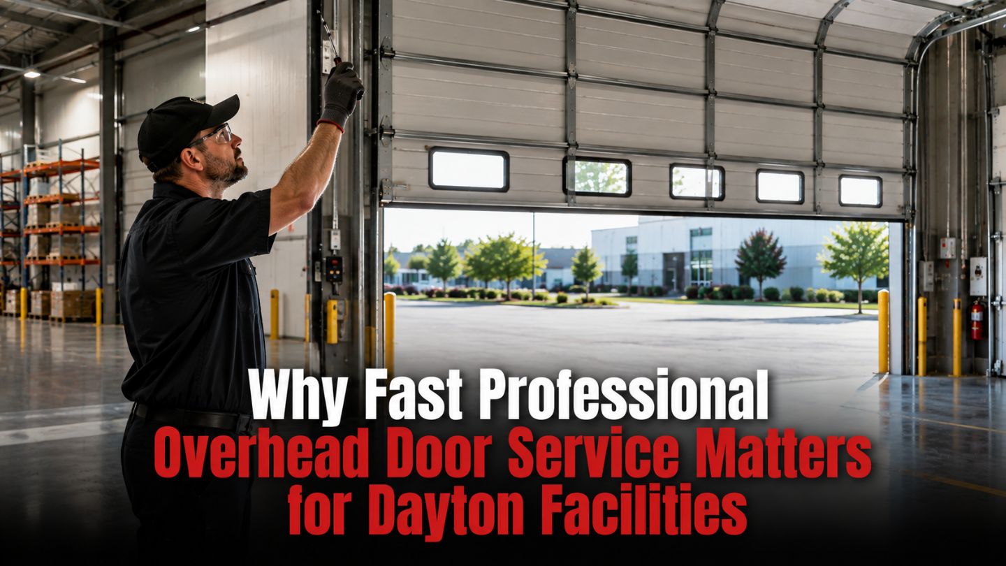 Why Fast Professional Overhead Door Service Matters for Dayton Facilities