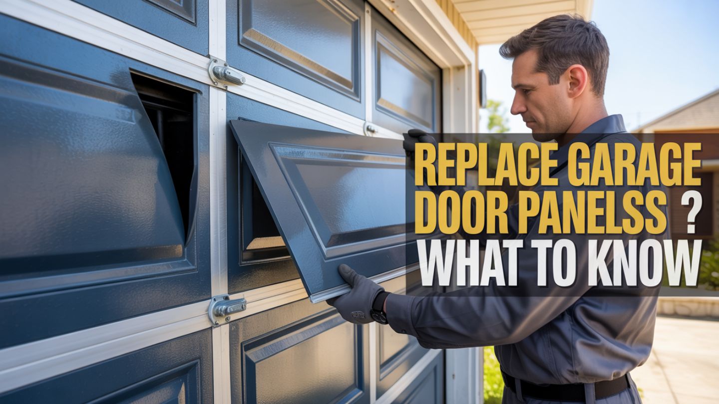 Can I Replace My Garage Door Panels?