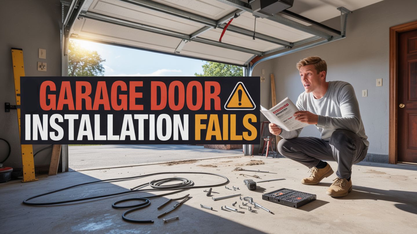 Common Mistakes to Avoid During Garage Door Installation