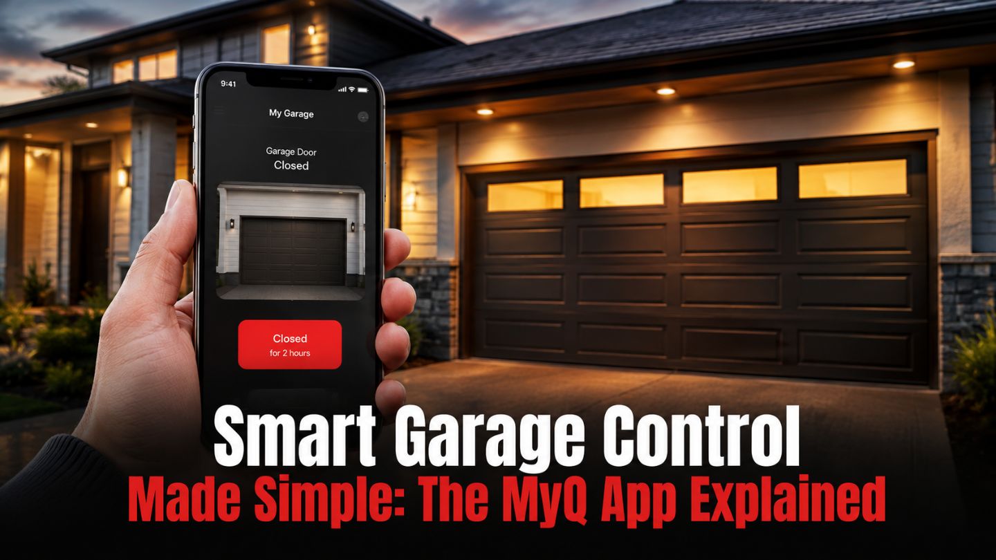 Smart Garage Control Made Simple: The MyQ App Explained
