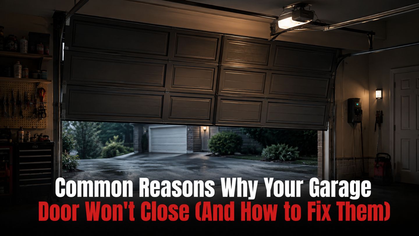 Common Reasons Why Your Garage Door Won't Close (And How to Fix Them) 