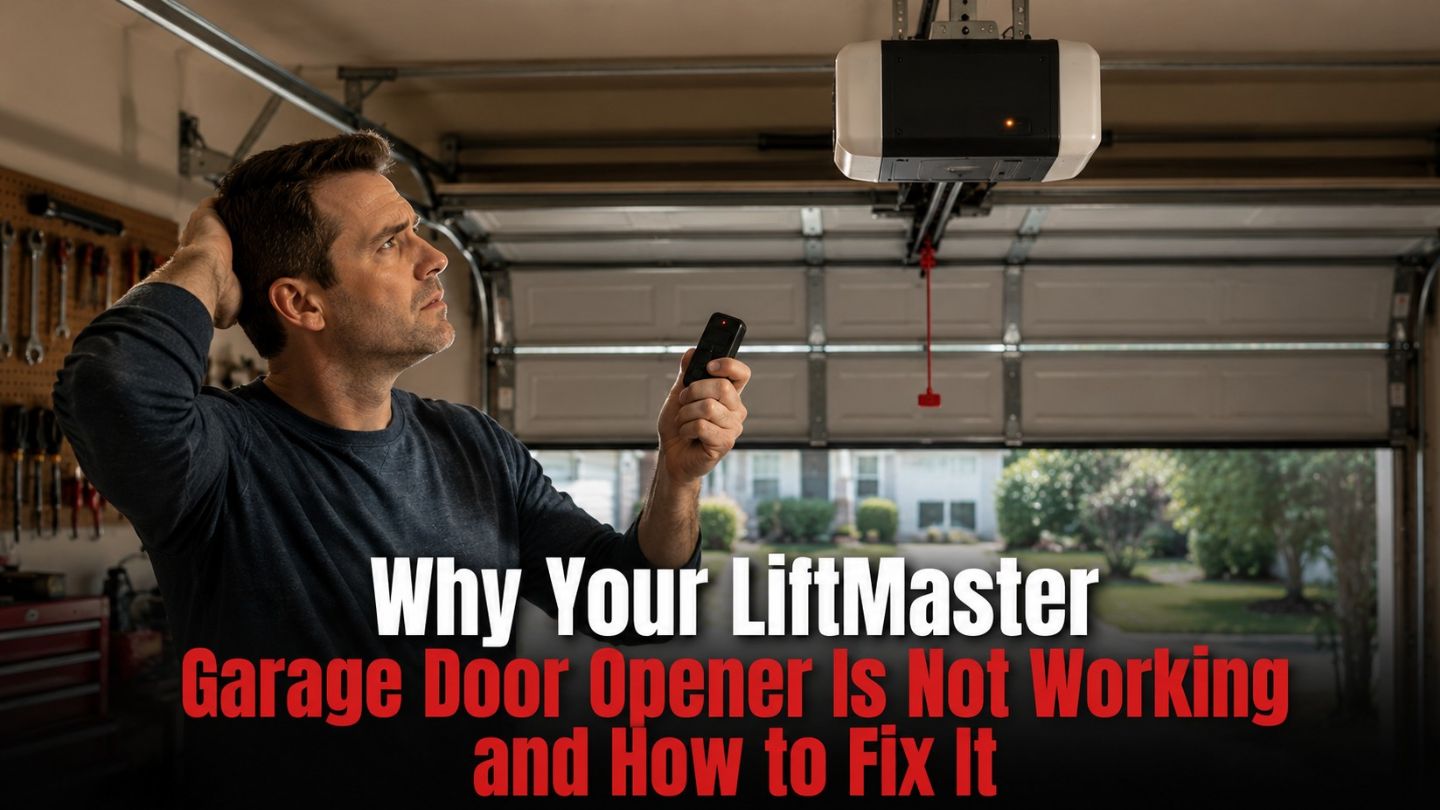 Why Your LiftMaster Garage Door Opener Is Not Working and How to Fix It