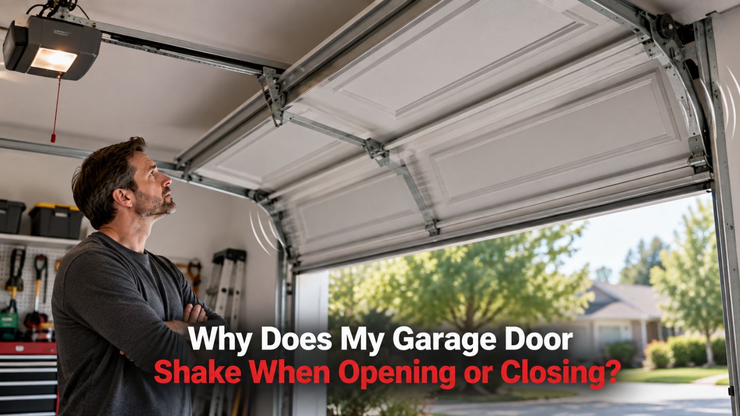 Why Does My Garage Door Shake When Opening or Closing? 
