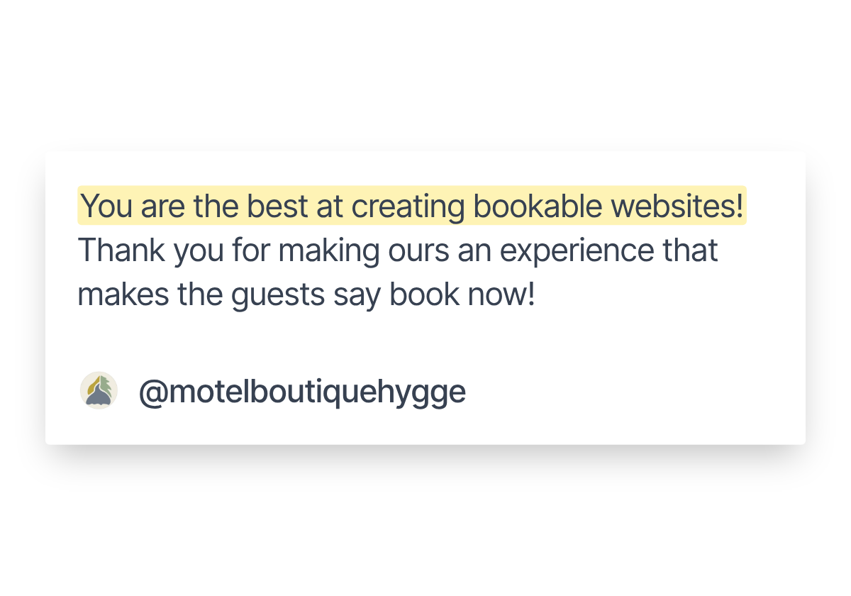 testimonial-direct-booking-website