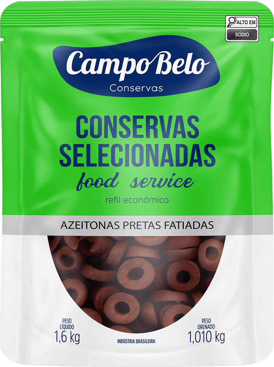 As azeitonas pretas fatiadas são amplamente utilizadas como aperitivos e em diversos pratos, como batatas, maioneses, pizzas, pastéis, saladas e aves, entre outros. Elas realçam o sabor dos alimentos, conferindo um toque especial e distinto às receitas. Nesta versão em uma embalagem prática e econômica para food service.