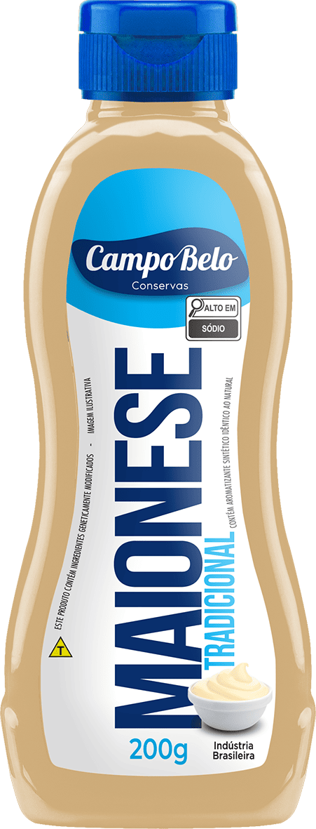 A maionese 200 ml é um molho emulsificante feito de gemas de ovos, água e óleo, com textura agradável e cremosidade incomparável. Suas diversas receitas variam conforme o fabricante. Usada para temperar pratos de fast-food como hambúrgueres e batatas fritas, é um condimento versátil que realça o sabor de pratos frios ou quentes.