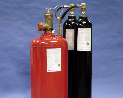 Fire extinguisher equipment.