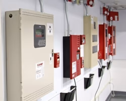Control panels for security systems.