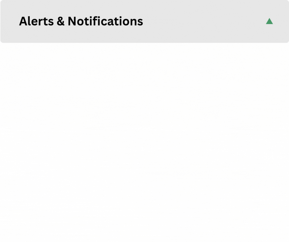 critical feedback alert