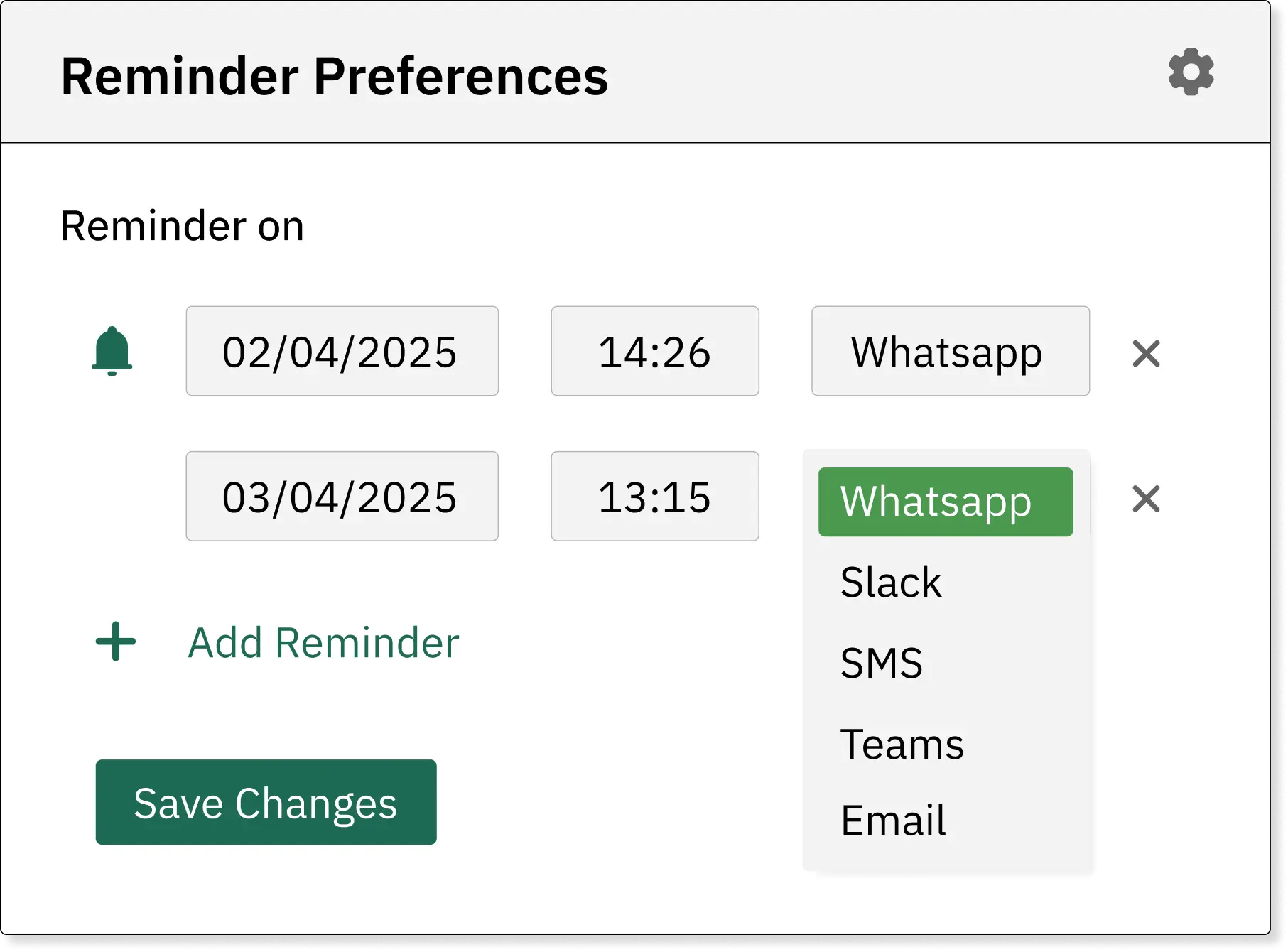 Smart, intelligent reminders