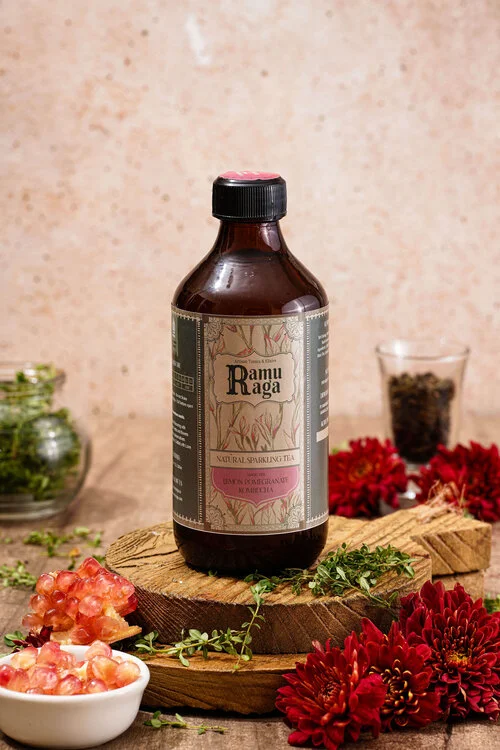 Ramuraga Bottle Product Lemon Pomegranate