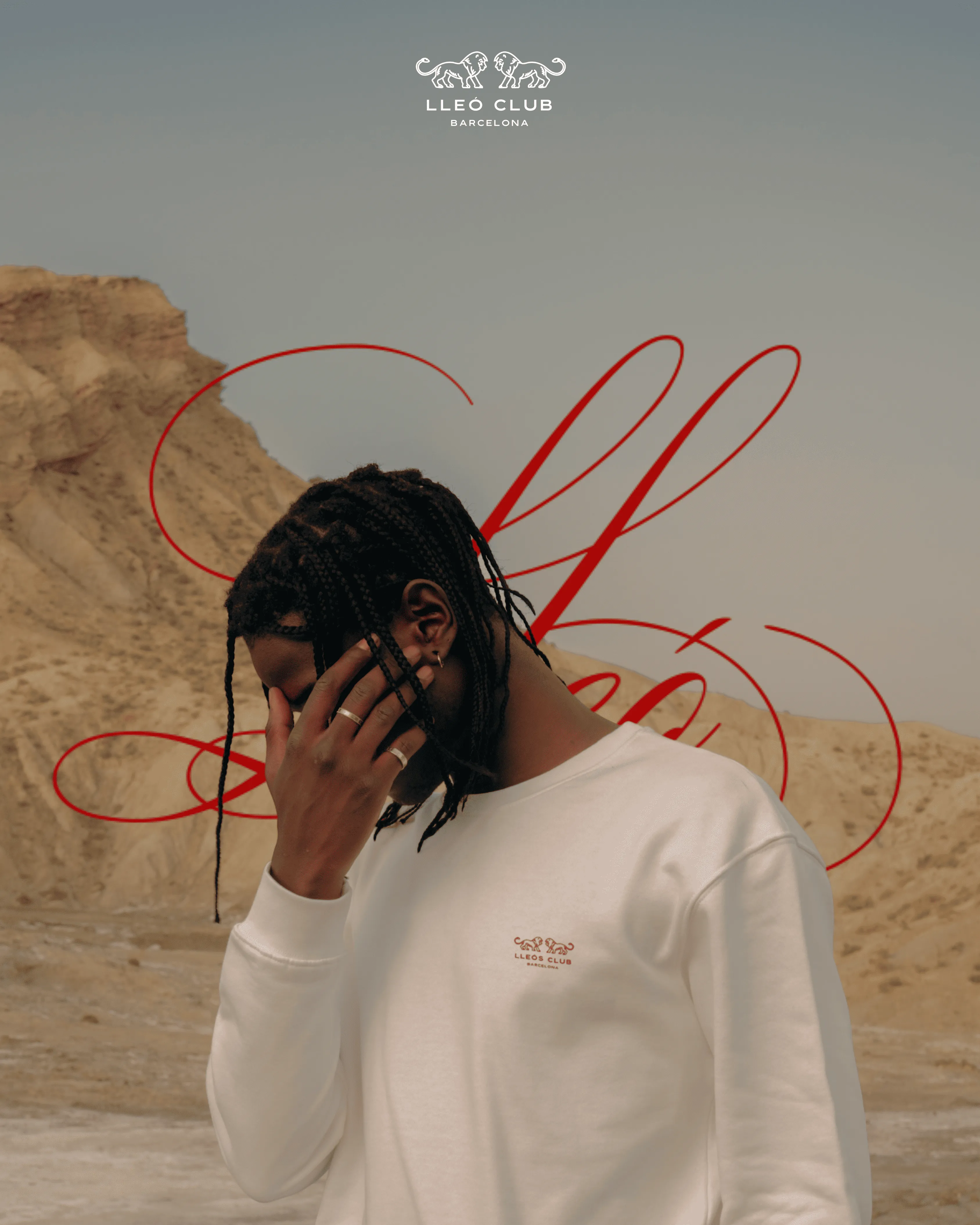  Image featuring LLEÓ CLUB case study branding