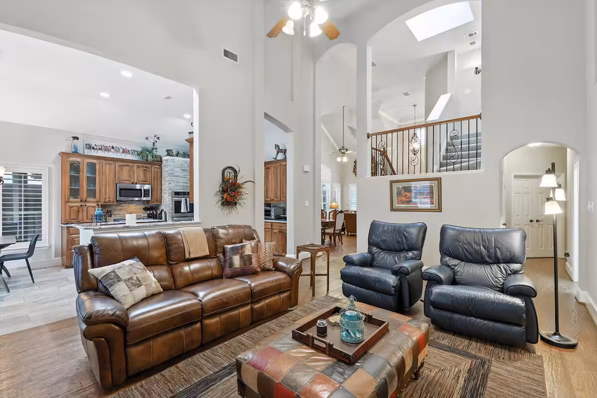 Lewisville Luxe Oasis | Pool, BBQ, Theater Room