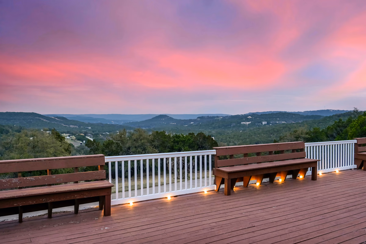 Shamballa -- Incredible Hill Country Views, Pool, 3000 sqft outdoor deck