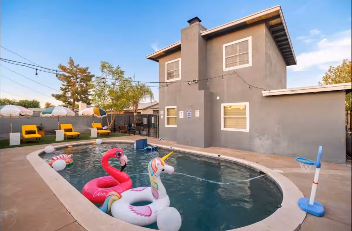 5BR with Pool & Backyard Paradise|Sleeps 10 Guests