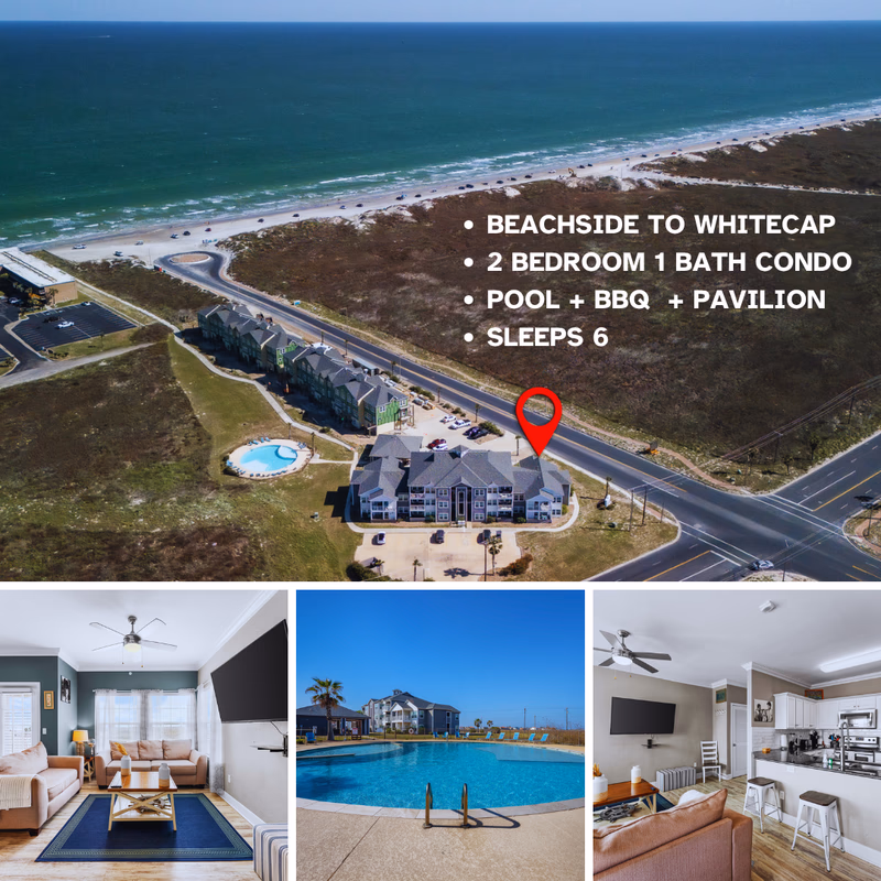 Stunning Beachside 2 BDR with Pool – Whitecap