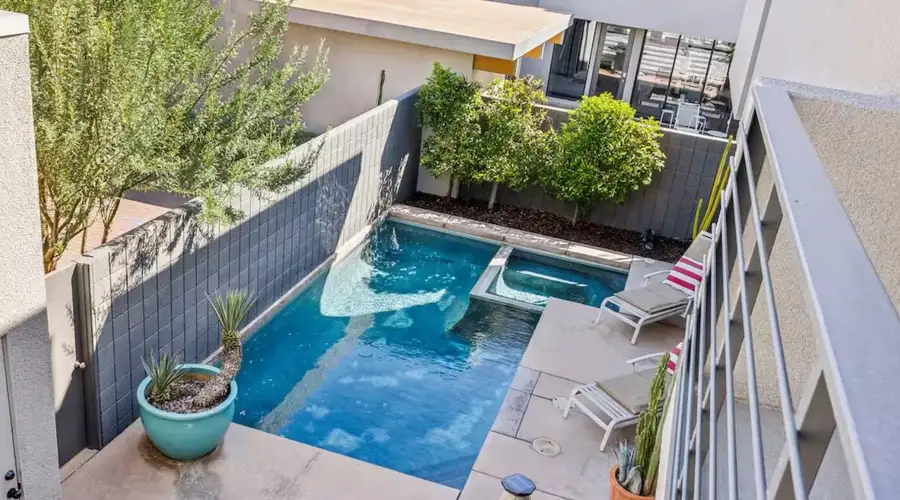 PS Pool Oasis | Mid-Century Style & Hot Tub