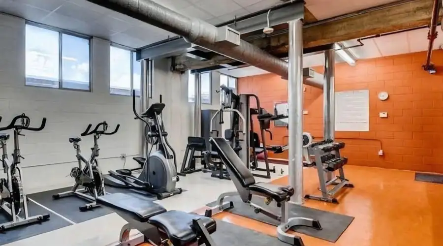 Modern open floor loft