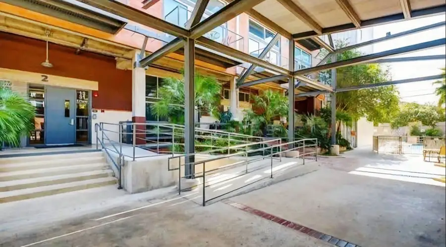 Modern open floor loft