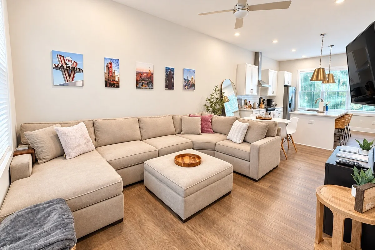 Modern 2BD/2BA Townhome | Chosewood Park/Grant Park Area | 2-Car Garage | Flexible Stays