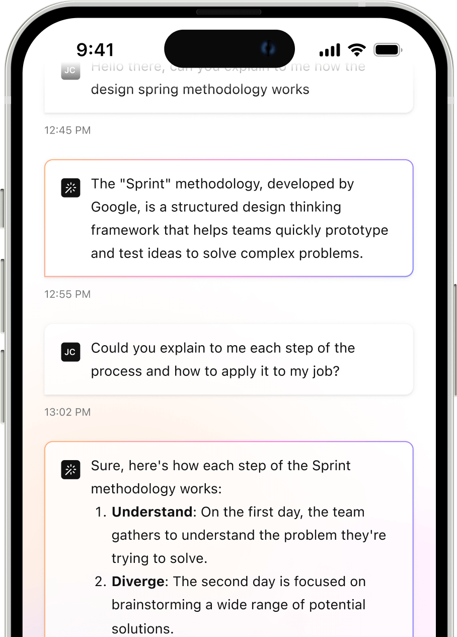 Start your Conversation Image - Techbot X Webflow Template
