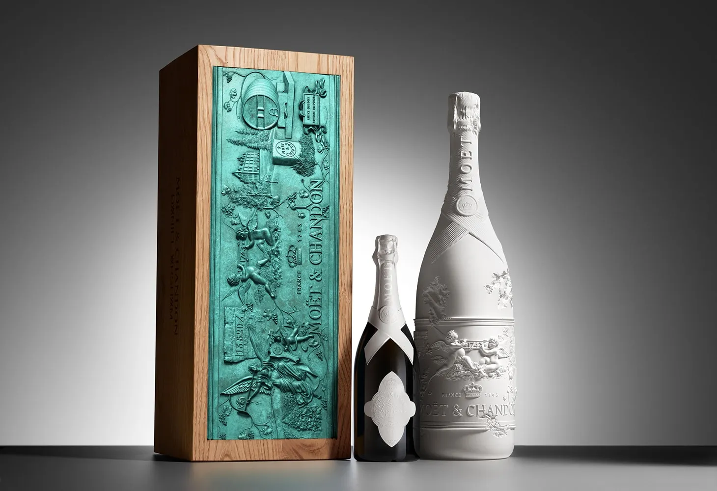 Moët & Chandon x Daniel Arsham: When Art Collects Champagne