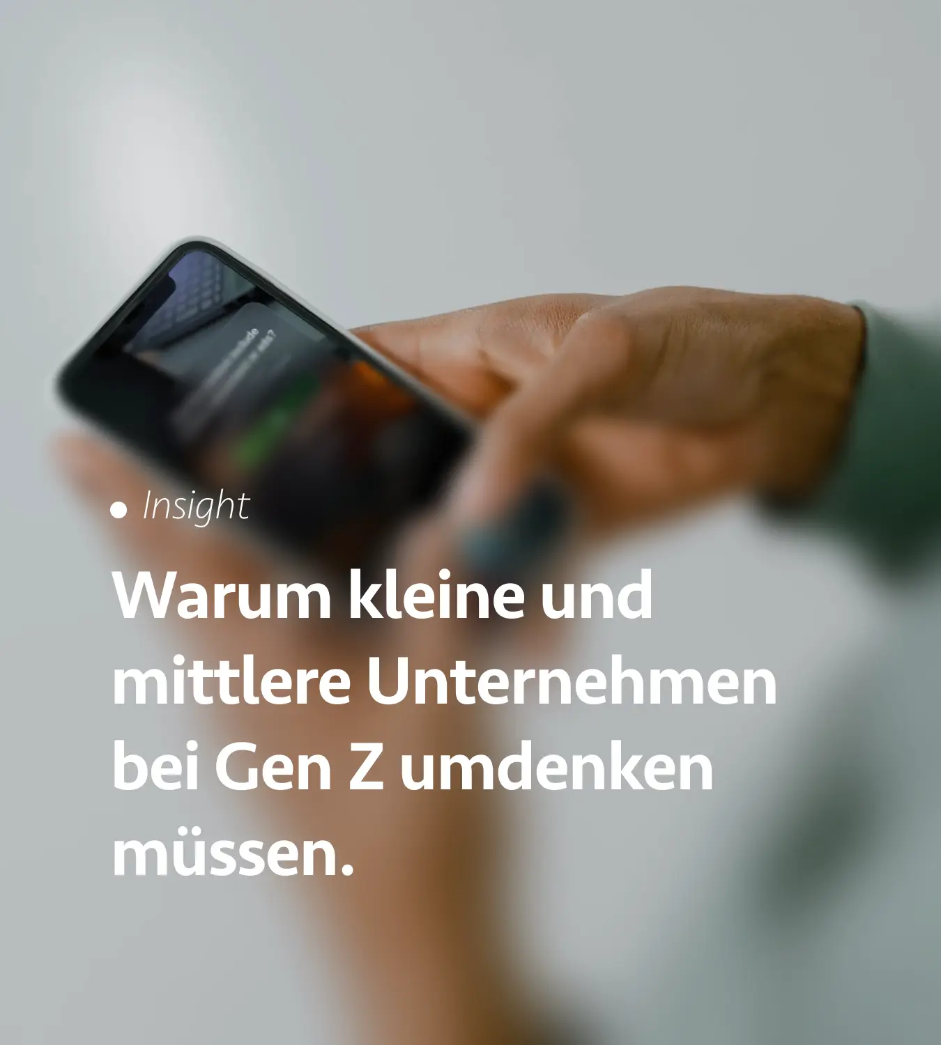 Jung, digital, werbemüde: Warum kleine und mittlere Unternehmen bei Gen Z umdenken müssen.