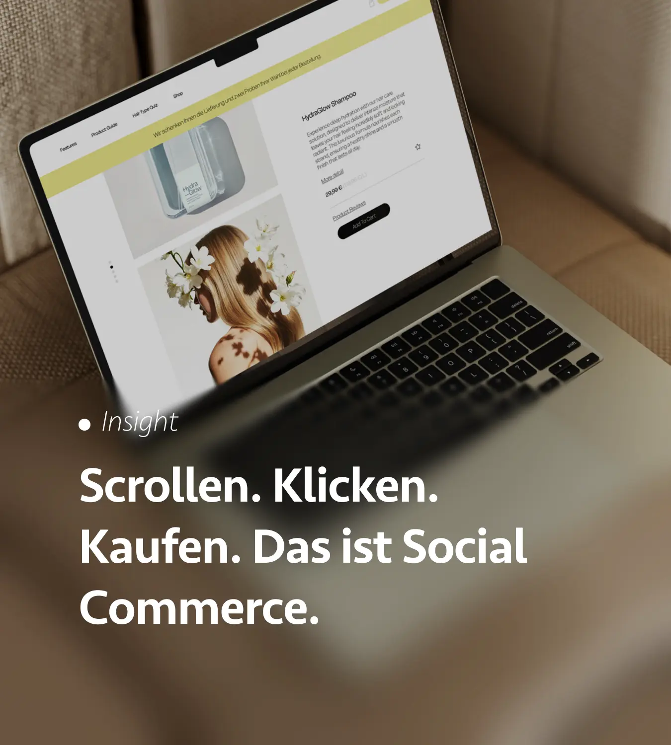 Scrollen. Klicken. Kaufen. Das ist Social Commerce.
