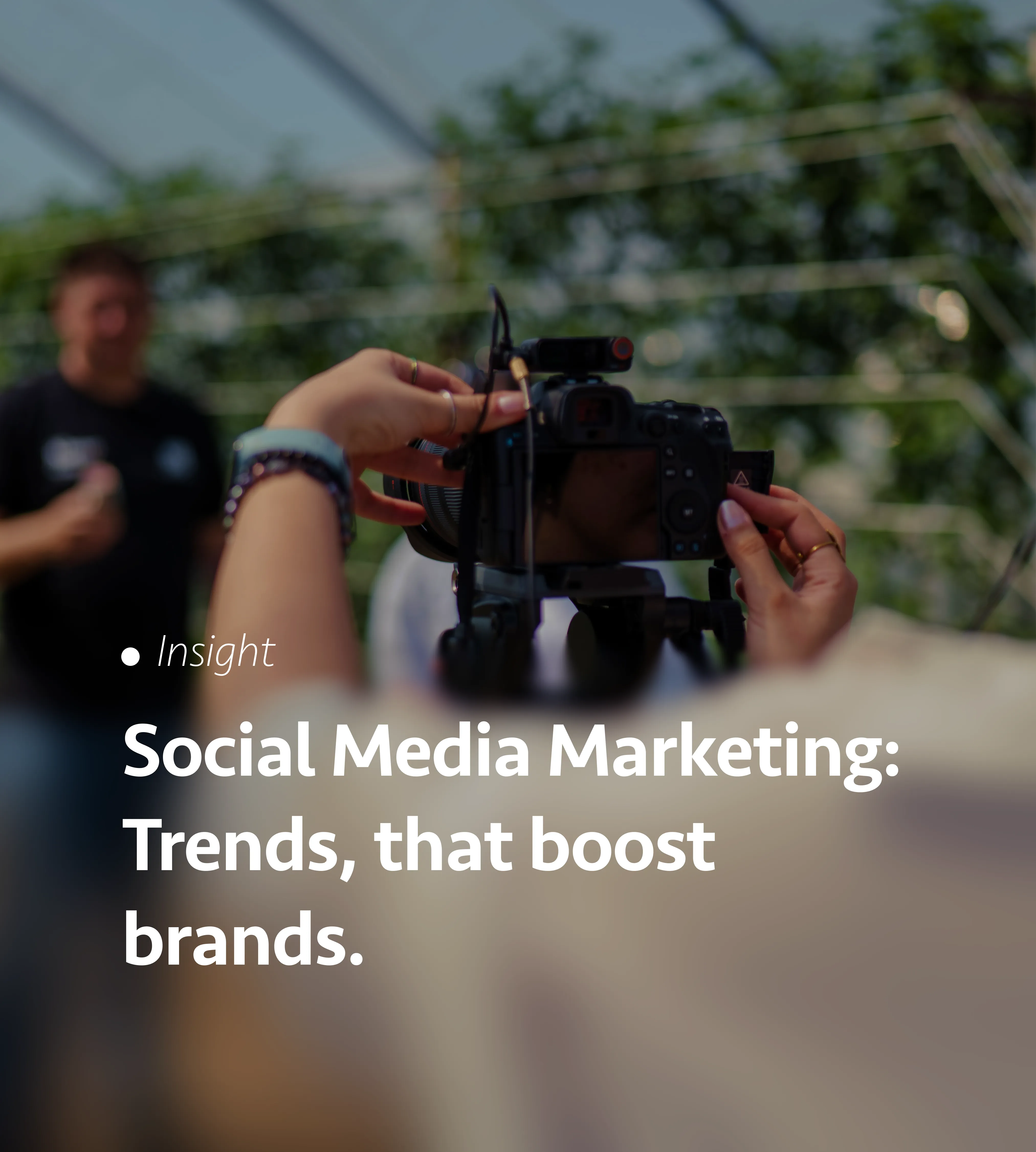 Social Media Marketing: Trends That Drive Brands Forward.