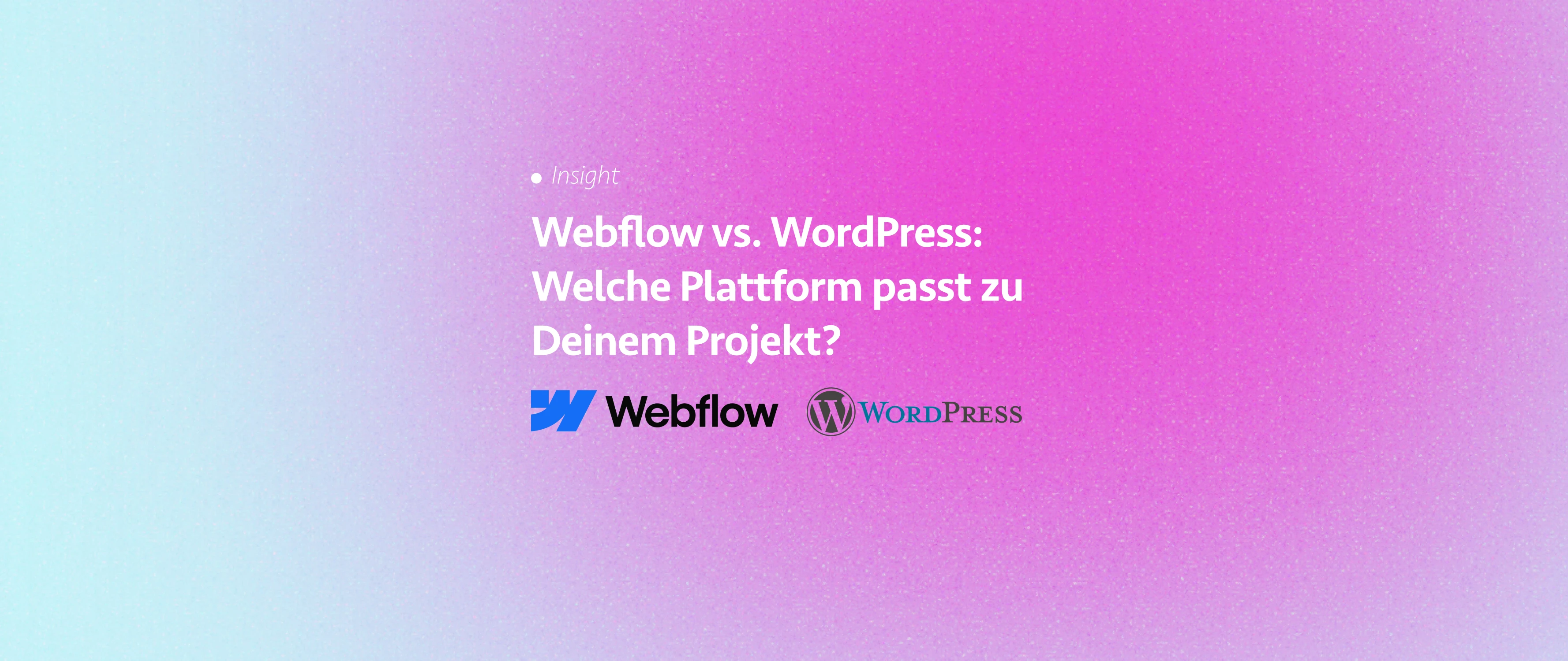 Webflow vs. WordPress: Welche Plattform passt zu Deinem Projekt?
