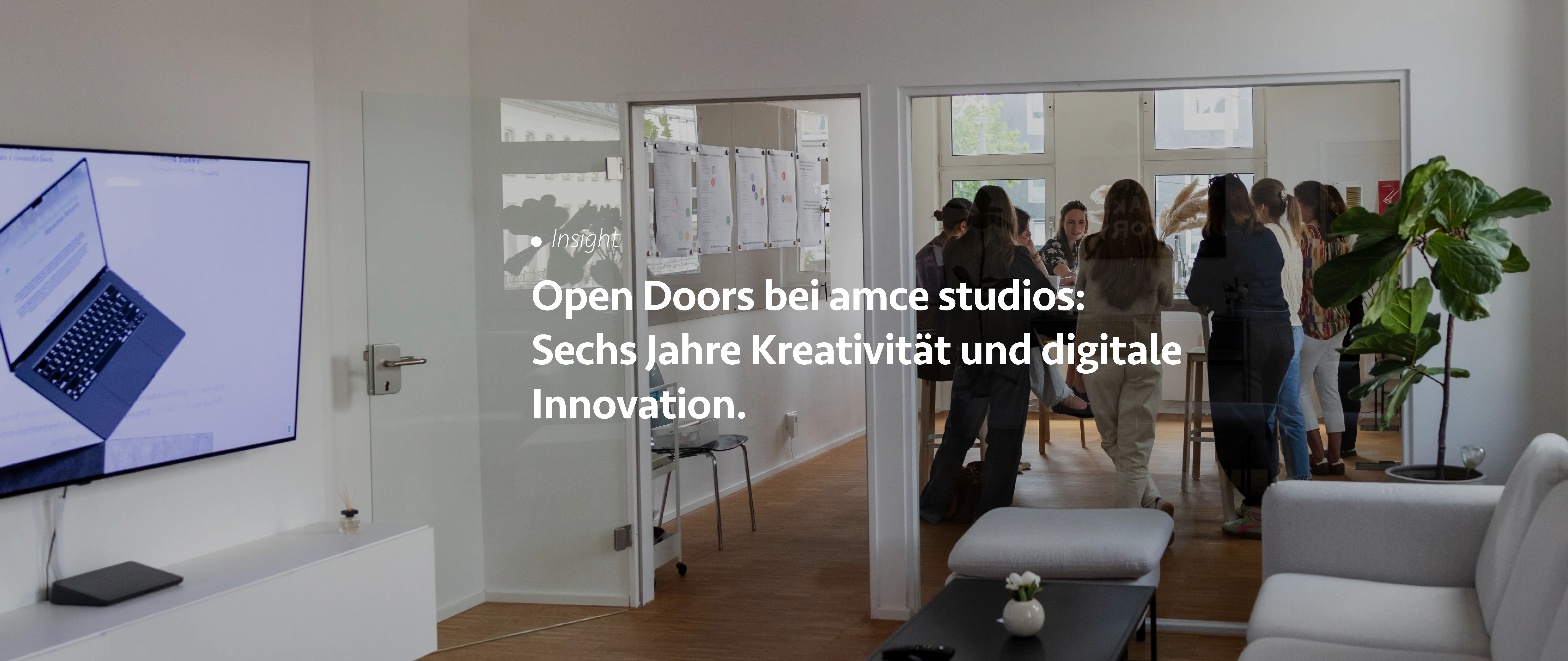 Open Doors bei amce studios: Sechs Jahre Kreativität und digitale Innovation.