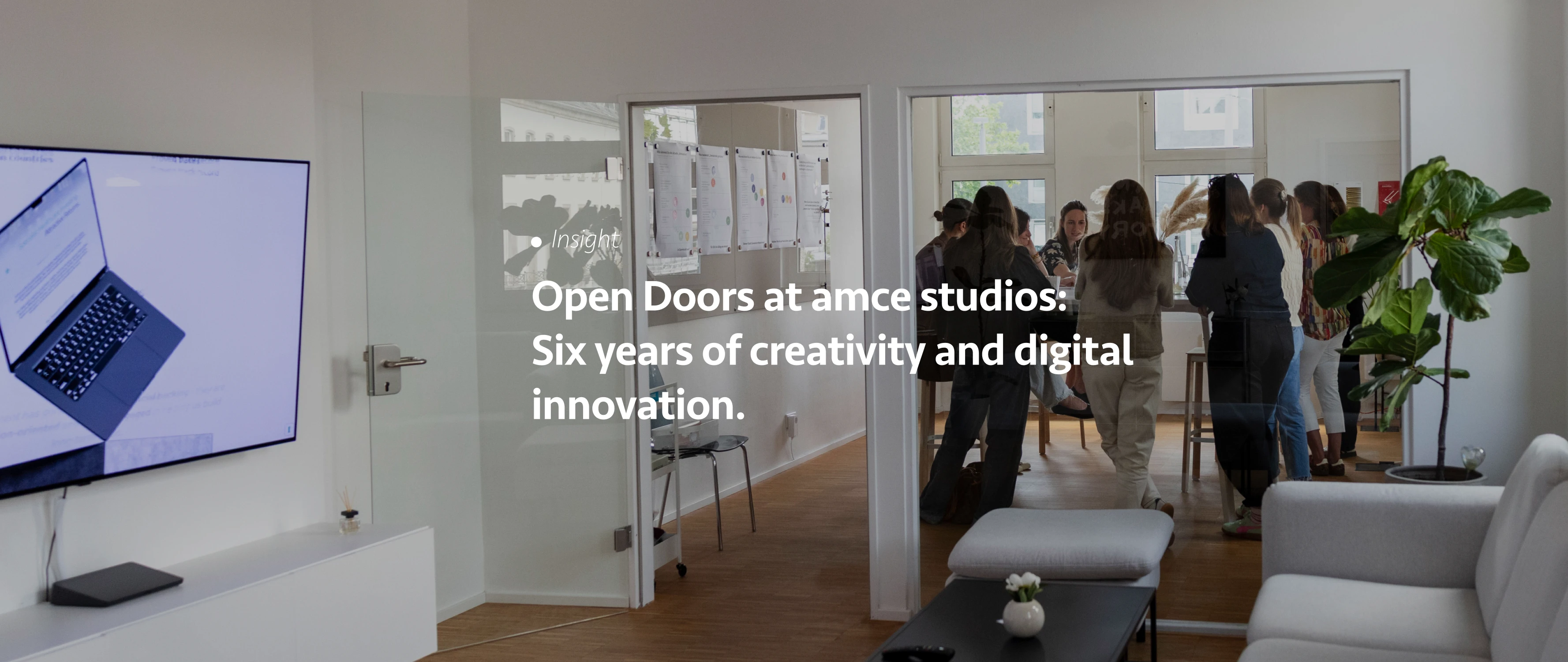 Open Doors at amce studios: Six years of creativity and digital innovation.