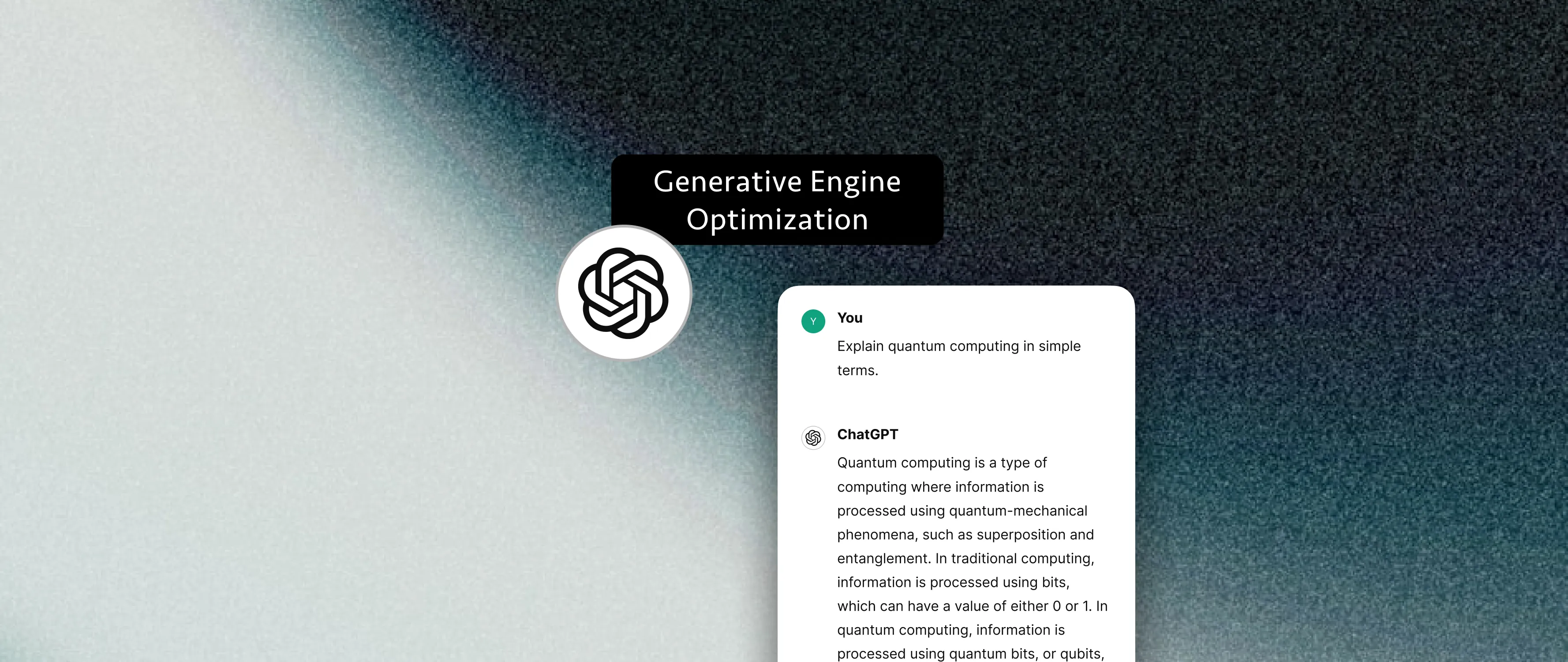 Generative Engine Optimization (GEO) – Wie Unternehmen sich für die KI-gestützte Zukunft der Internetsuche aufstellen.