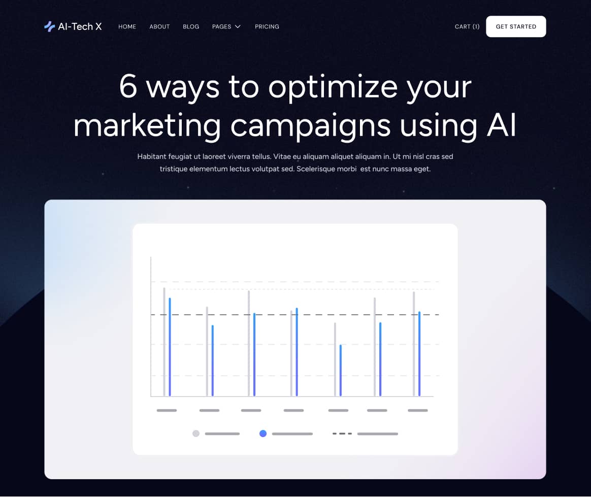AI-Tech X - Blog Post Page - Artificial Intelligence Technology Webflow Template