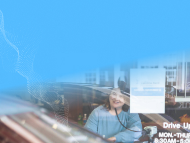 photo of a First Carolina Bank drive-up teller