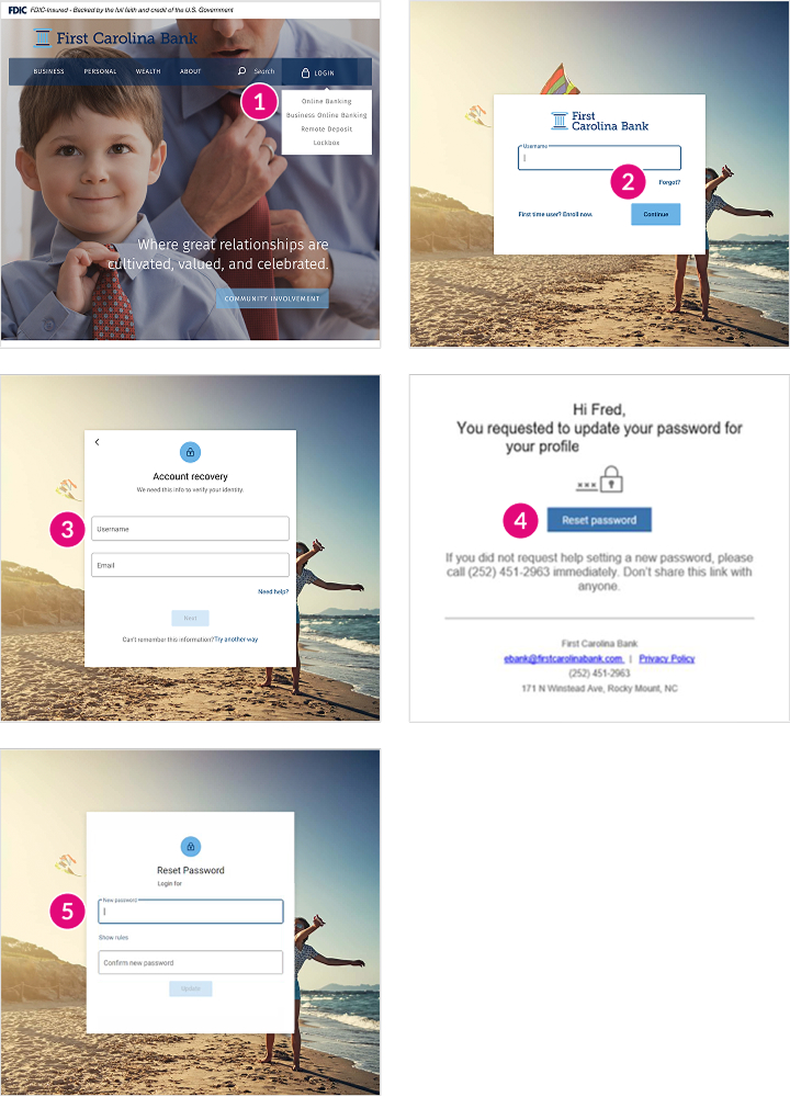 Password Reset