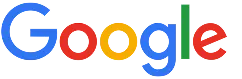 The colorful Google logo with letters in blue, red, yellow, and green on a transparent background.