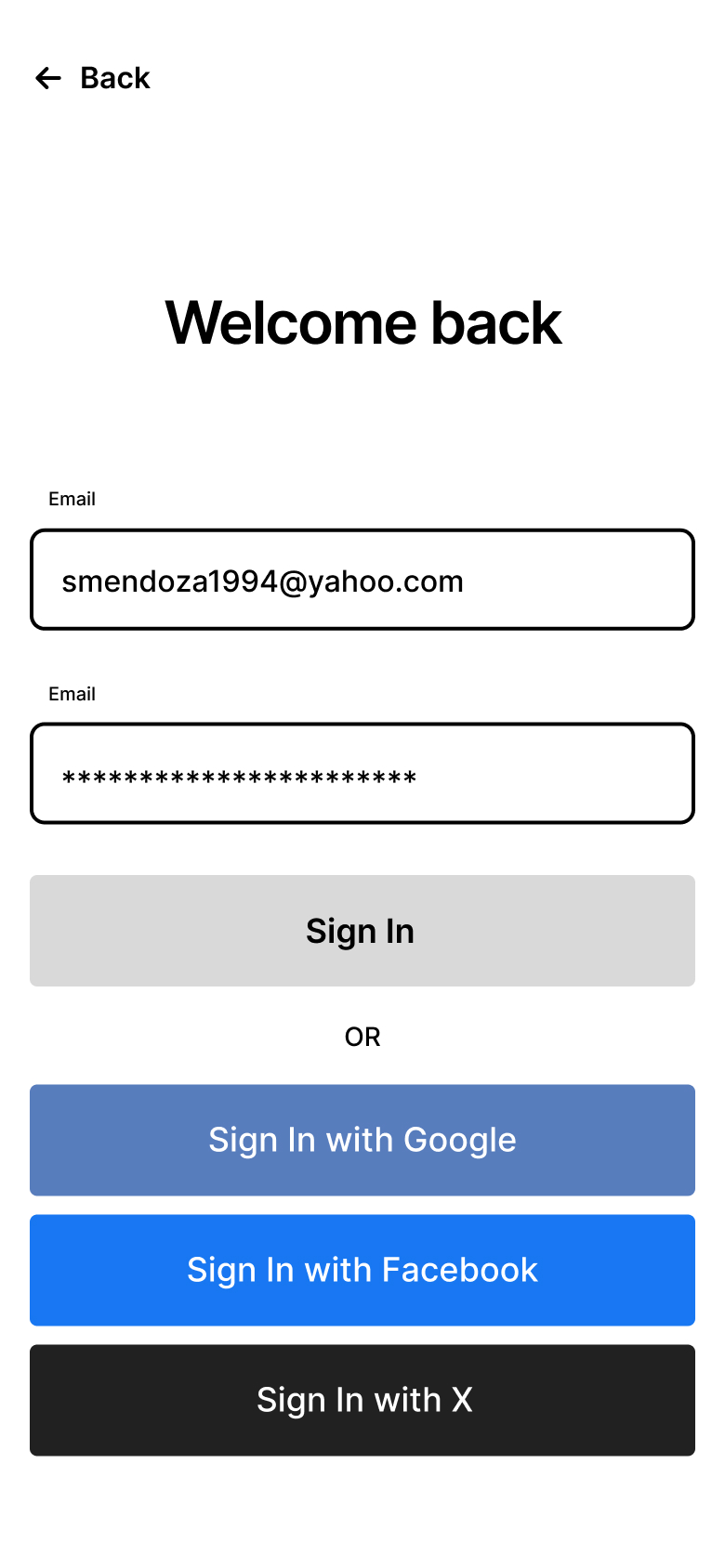 Schedually high-fidelity wireframe image, onboarding screen 2