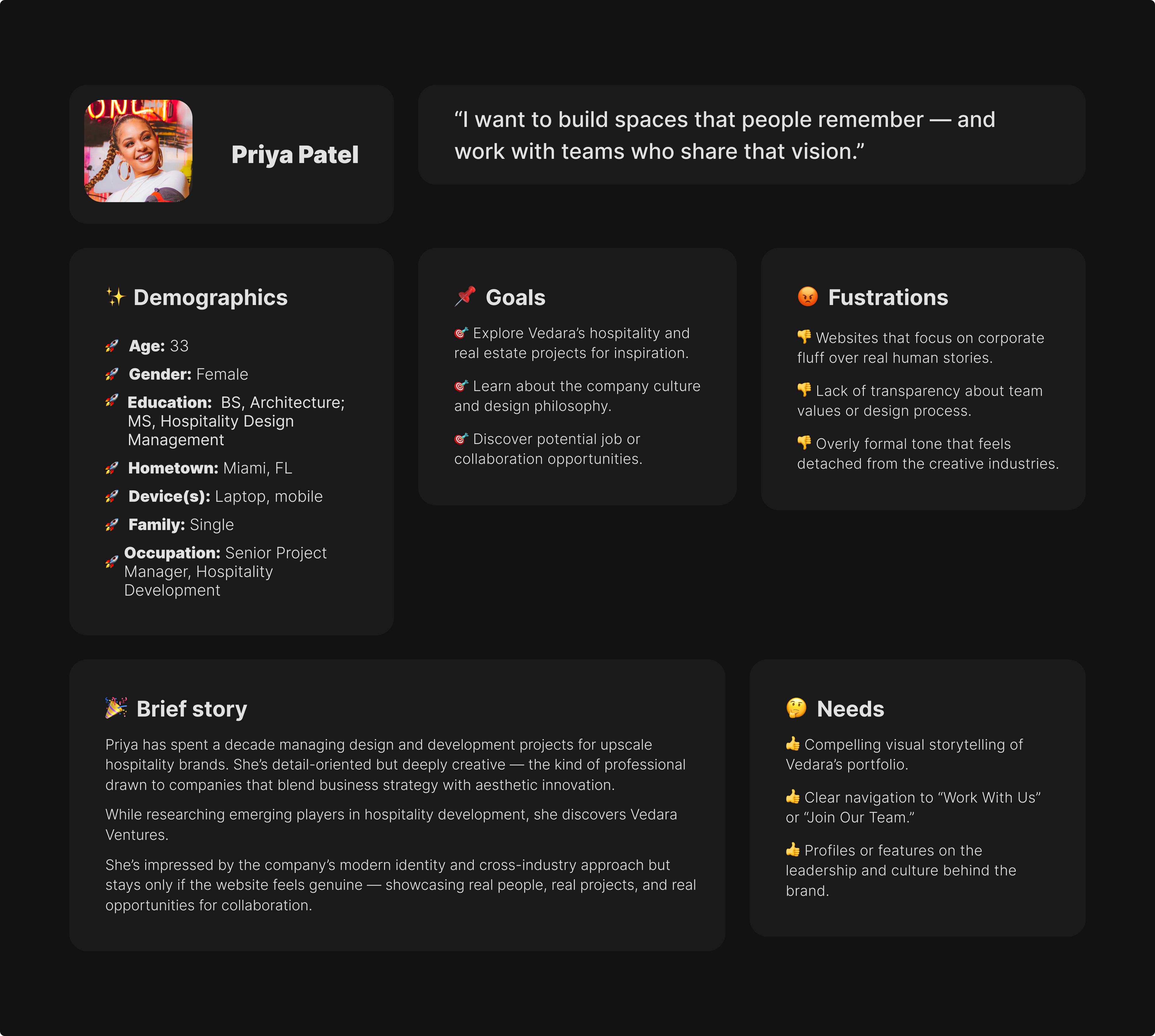 Persona 3: The Commercial Partner