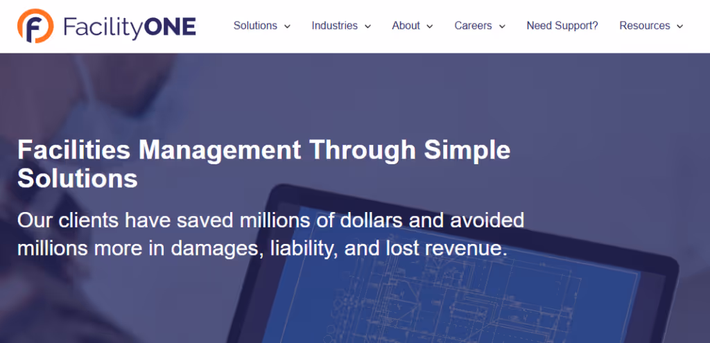 facilityone facility managment software
