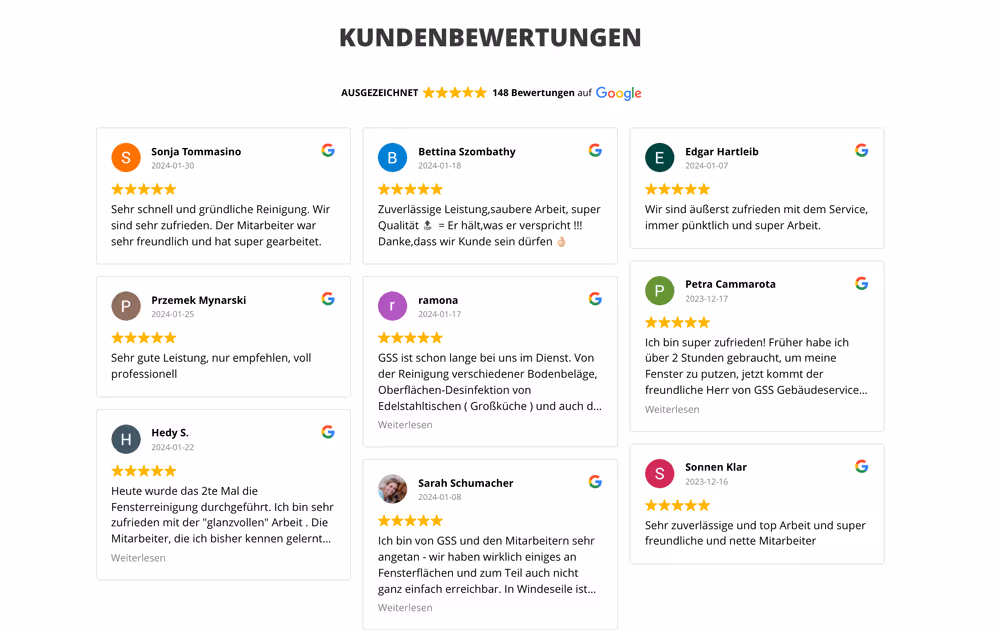 Wordpress Google Bewertungen einbinden