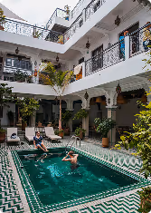 People in swimming pool