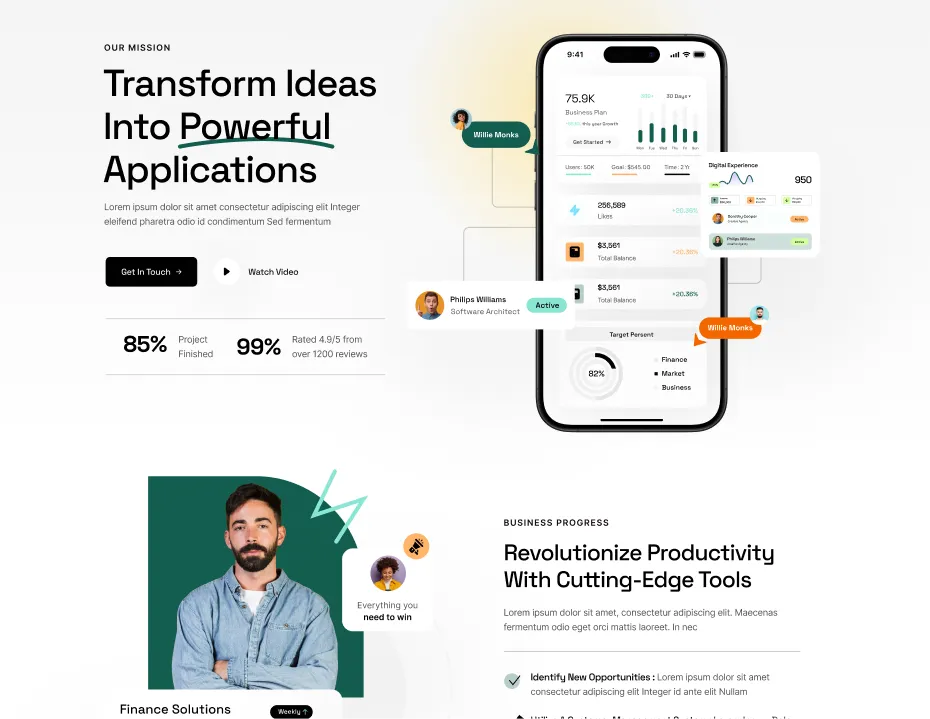 Home Three Screenshot