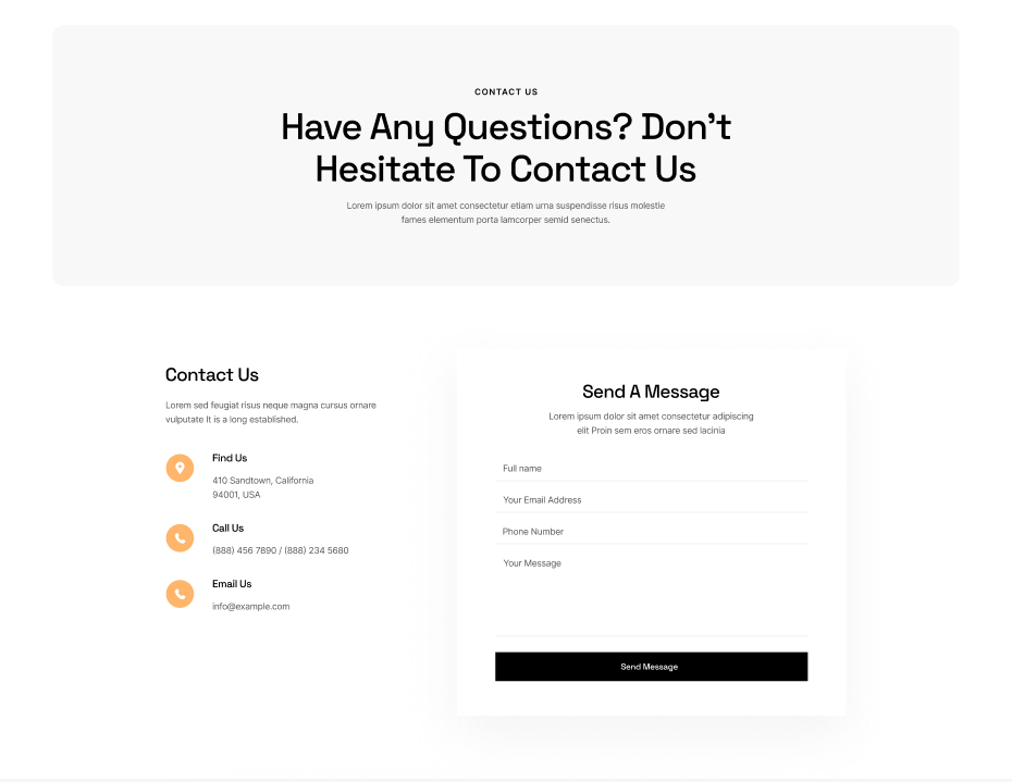 Contact Three Screenshot