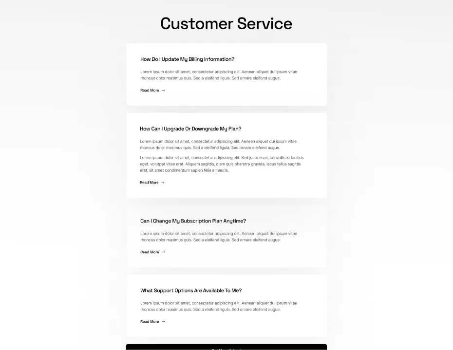 Help Center Category Screenshot