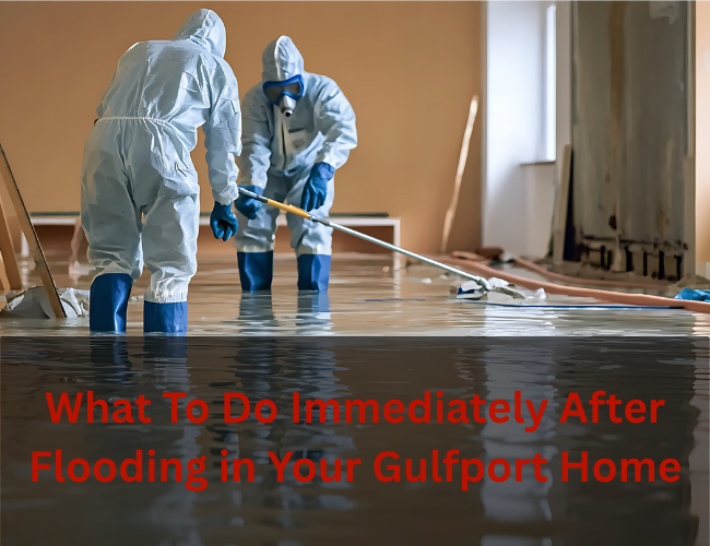 What To Do Immediately After Flooding in Your Gulfport Home