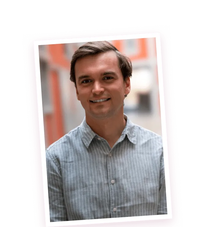 Portrait d'Antoine, Care Expert et cofondateur de Zenior